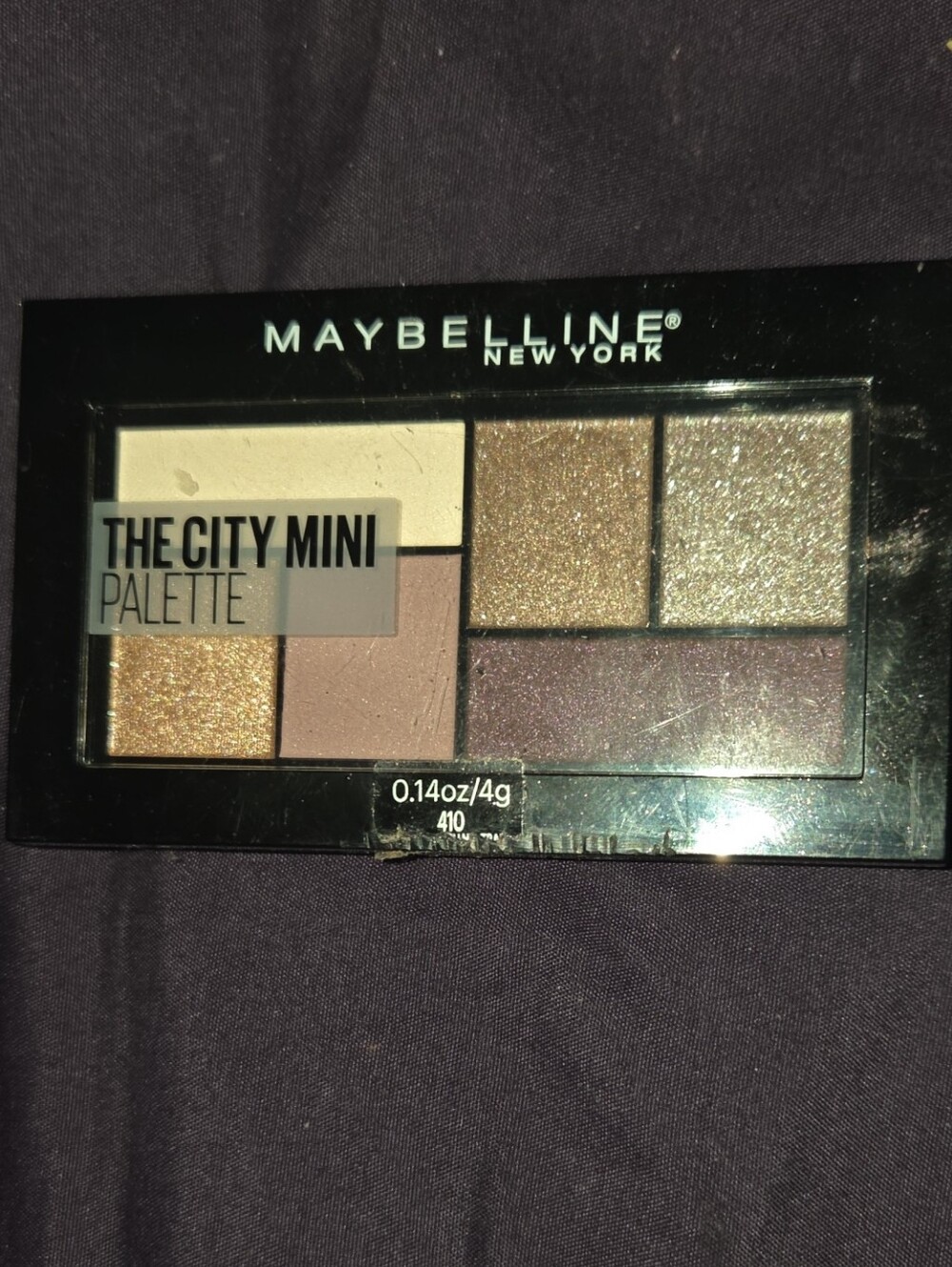 NWT Maybelline Eyeshadow Palette - Neutral, Rose, Gold Shades